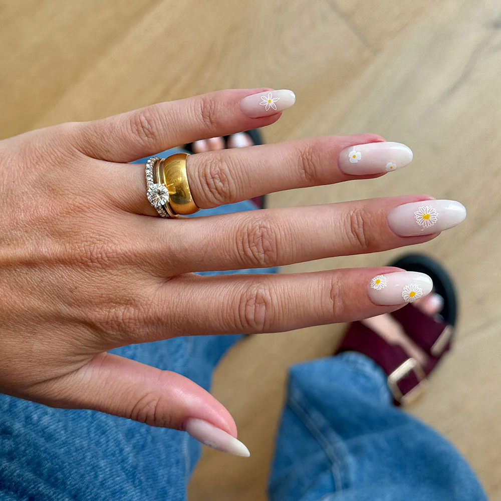 Delicate Daisy Nail Stickers - Image 2