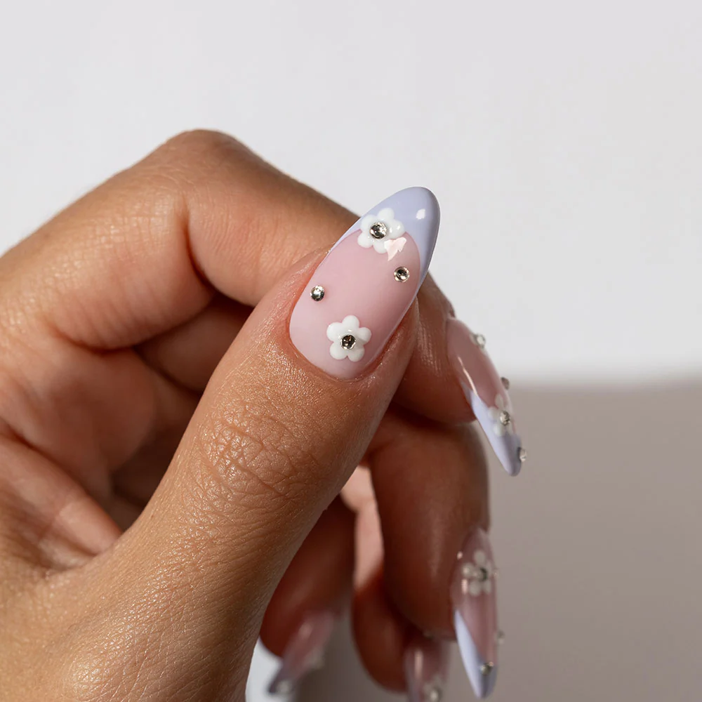 Pastel Rhinestone Nail Art Set - Image 12