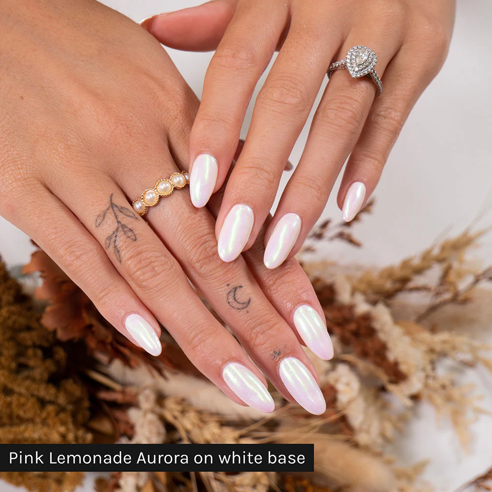 Pink Lemonade Aurora Chrome Powder - Image 5
