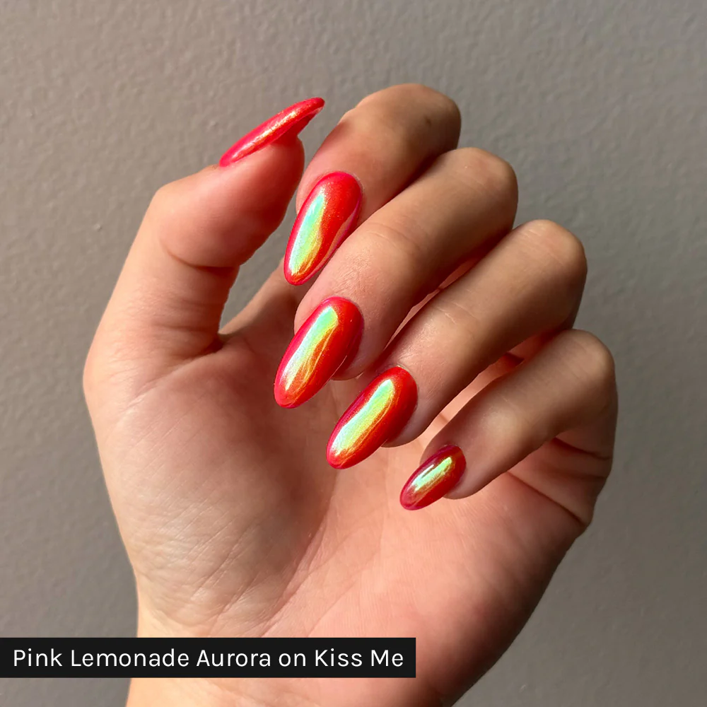 Pink Lemonade Aurora Chrome Powder - Image 8
