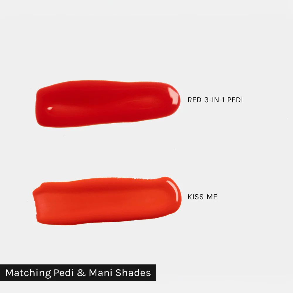 Red 3-in-1 Pedi Polish | HEMA & TPO-Free - Image 5